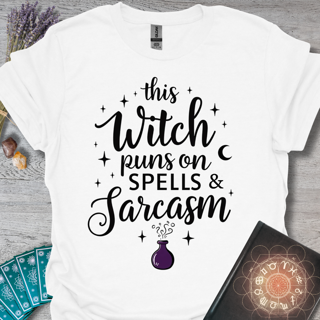 Spells and Sarcasm T-Shirt