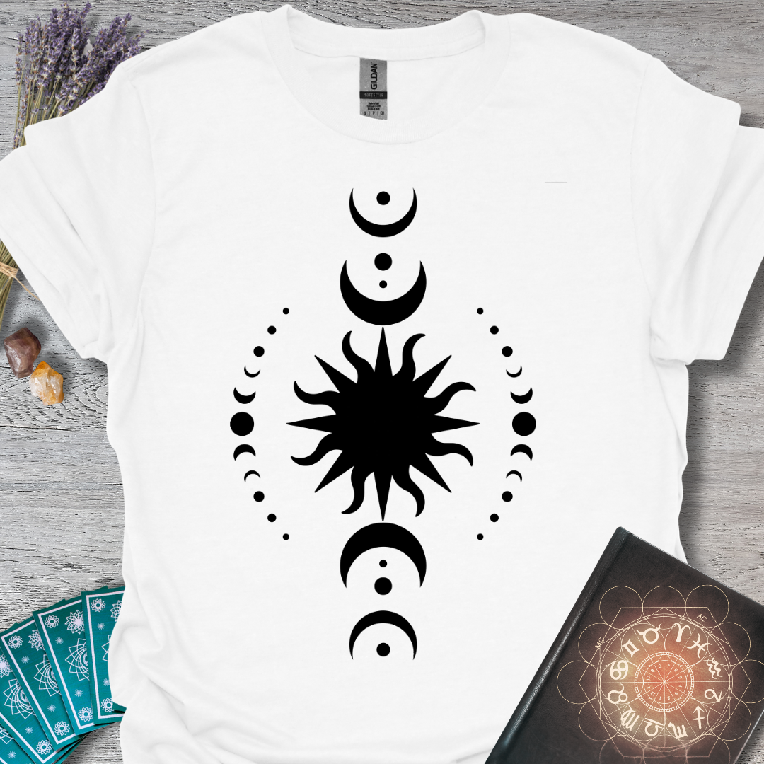 Sun and Moon Phases T-Shirt