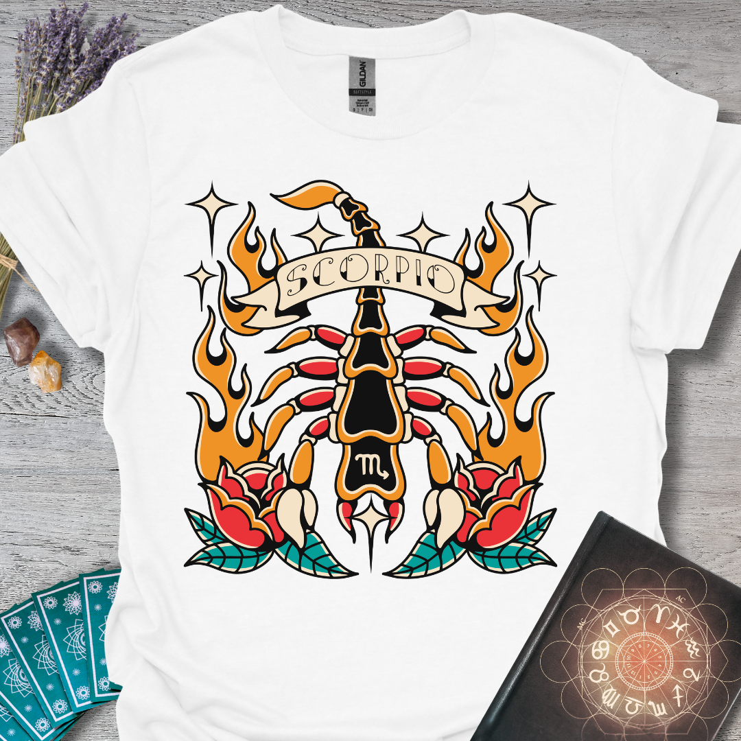 Scorpio's Fiery Sting T-Shirt
