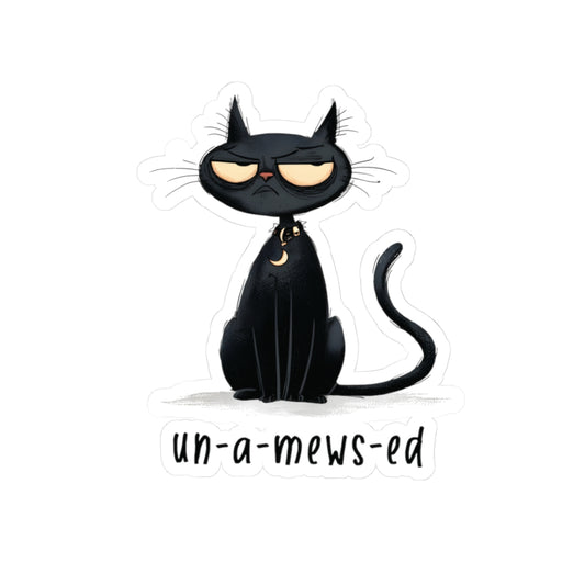 Un-A-Mews-ed Sticker