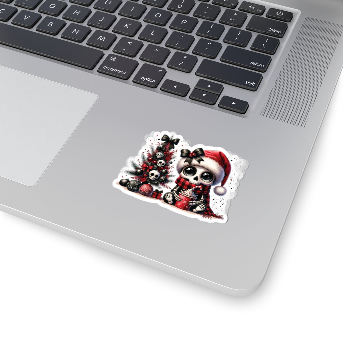 Dead Cute For The Holidays Sticker