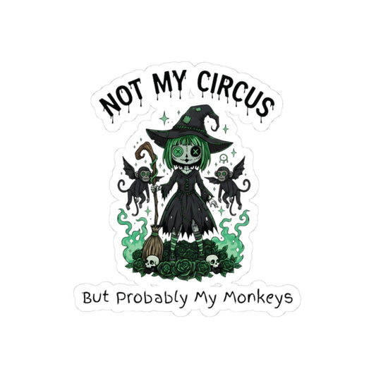 Probably My Monkeys Sticker