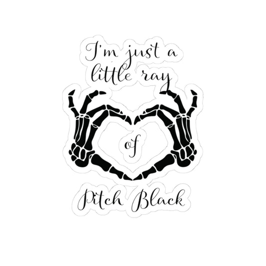 Little Ray Of Pitch Black Sticker