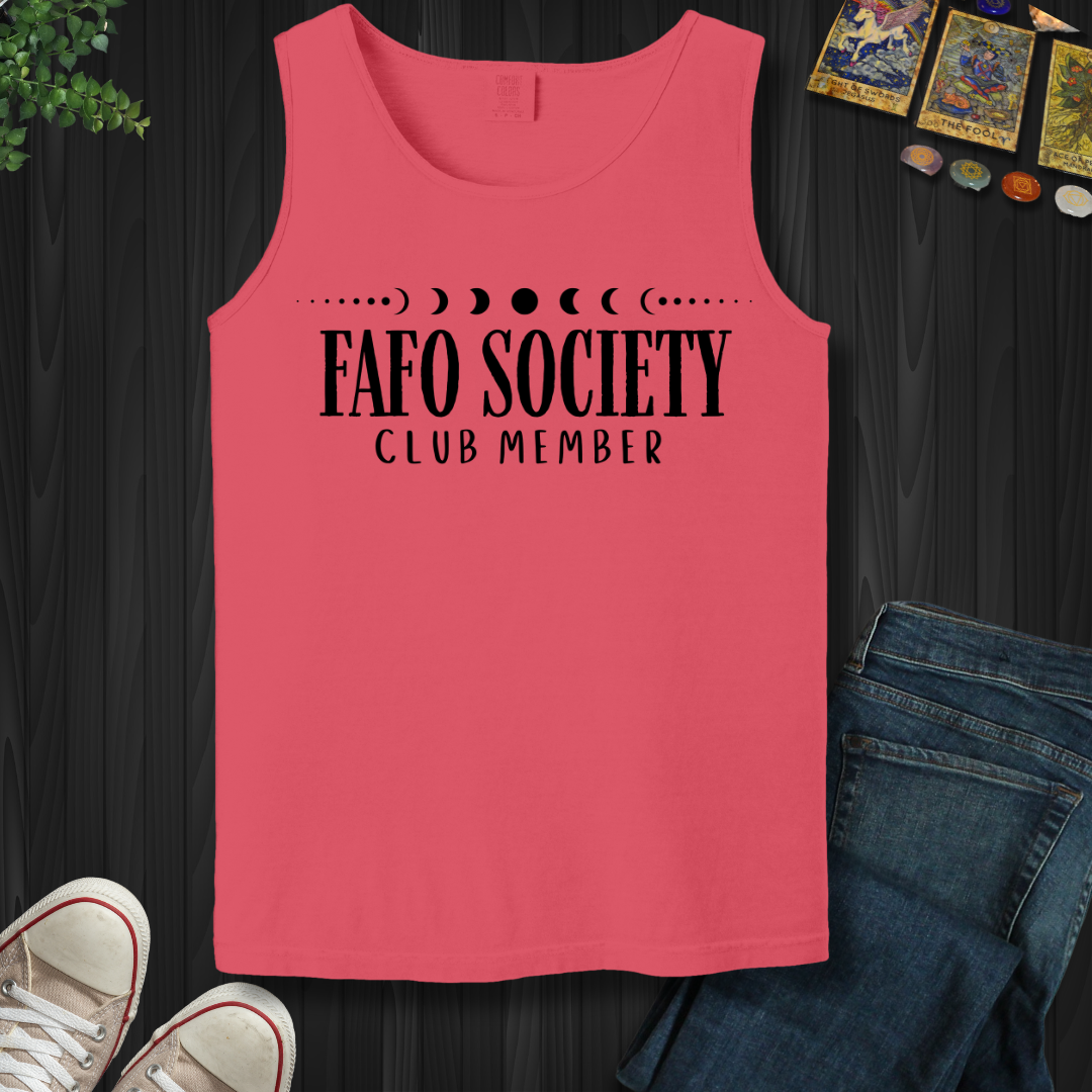 FAFO Society Tank Top