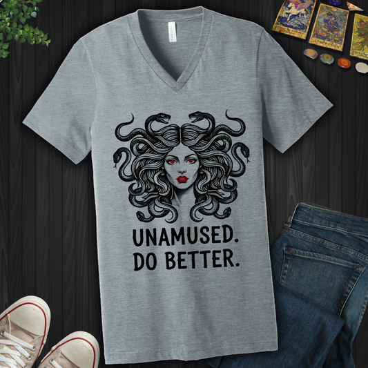 Try Harder V-Neck Tee