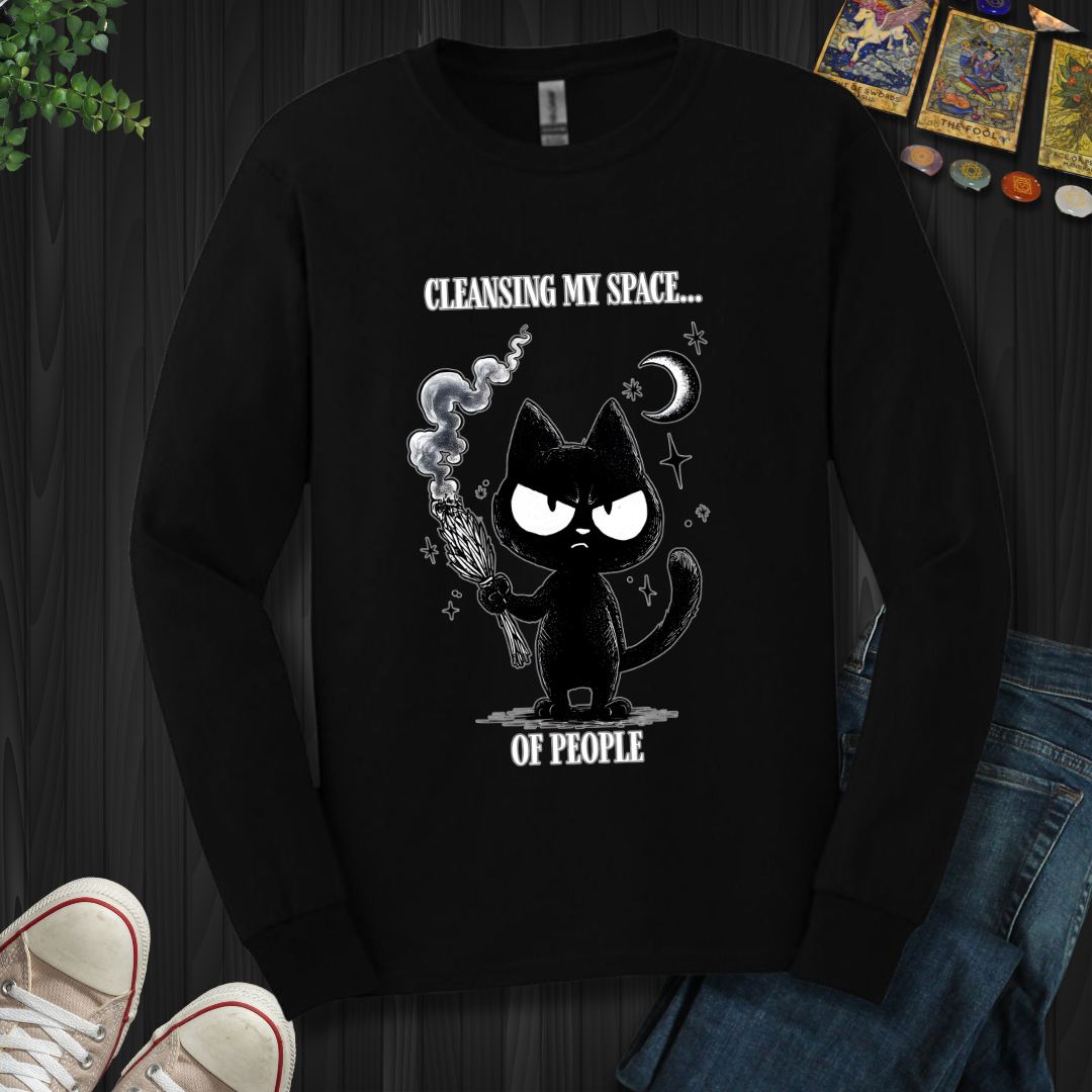 Cleansing My Space Long Sleeve Tee