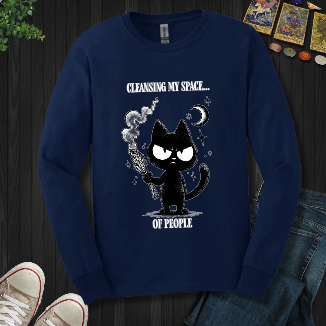 Cleansing My Space Long Sleeve Tee