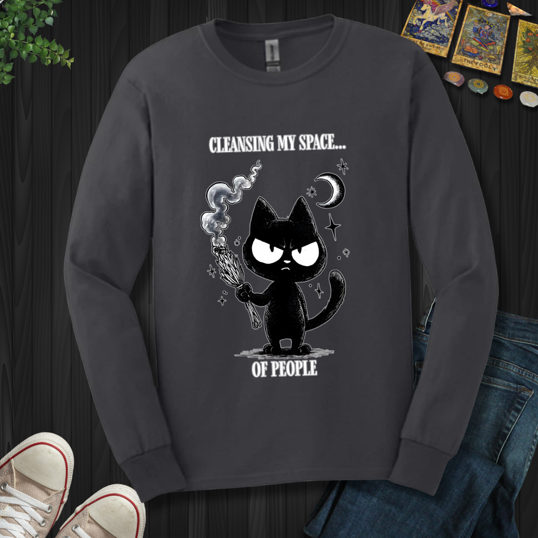 Cleansing My Space Long Sleeve Tee