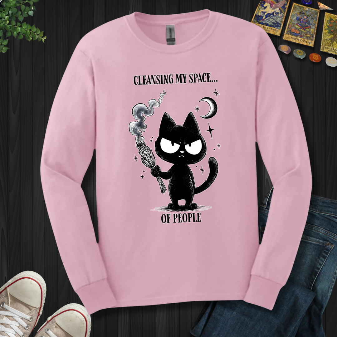 Cleansing My Space Long Sleeve Tee