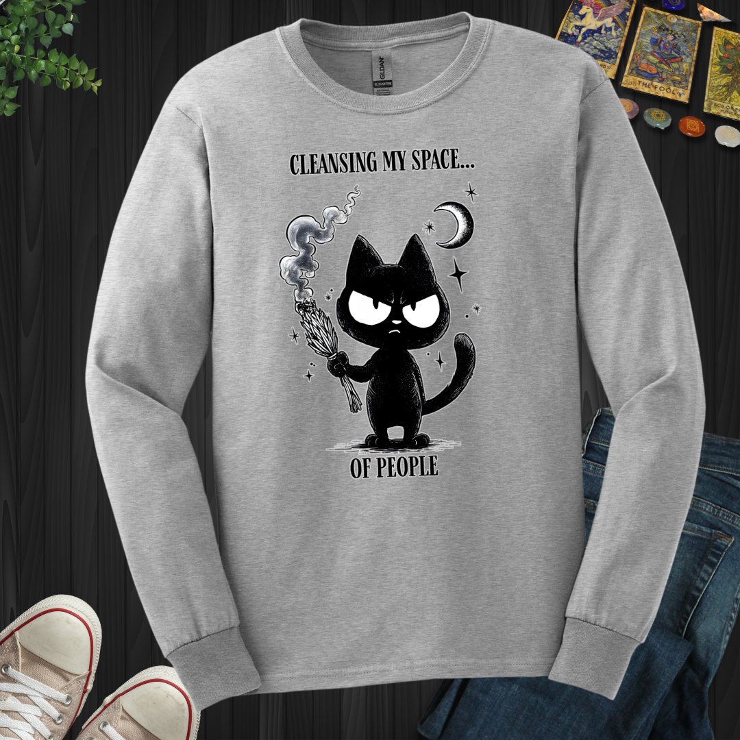 Cleansing My Space Long Sleeve Tee