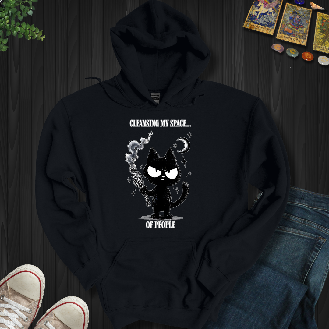 Cleansing My Space Hooded Sweatshirt