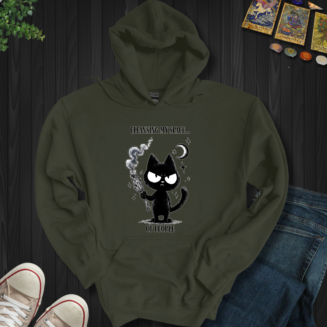 Cleansing My Space Hooded Sweatshirt