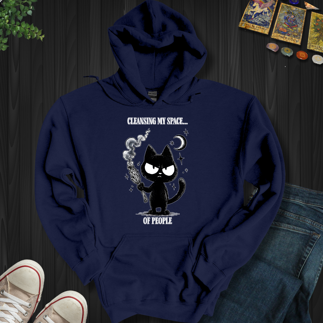 Cleansing My Space Hooded Sweatshirt