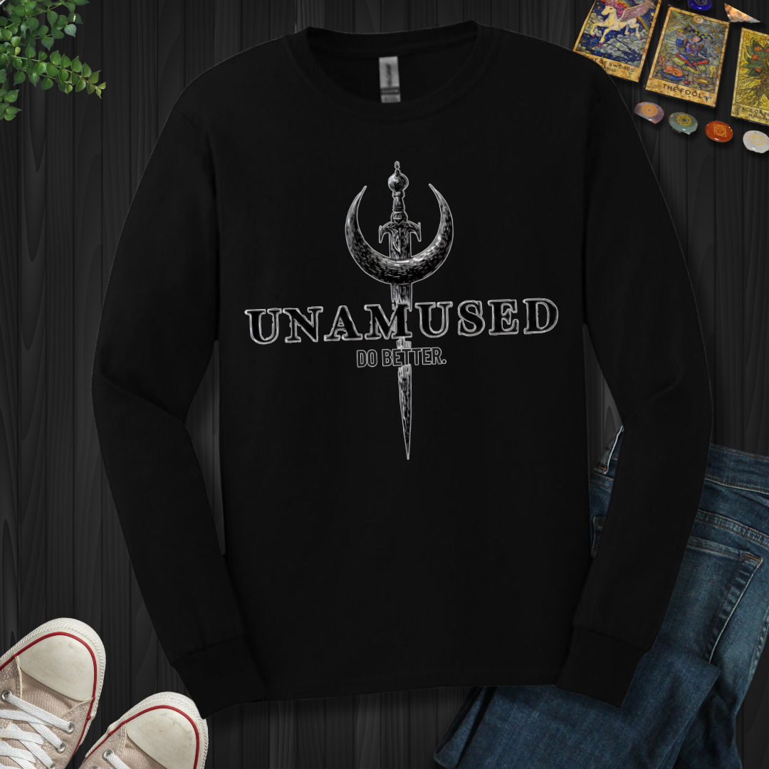 Completely Unamused Long Sleeve Tee