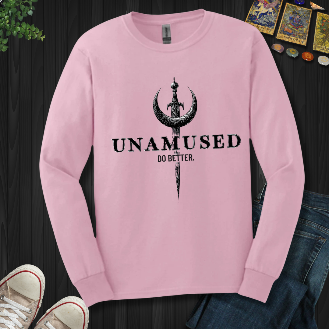 Completely Unamused Long Sleeve Tee