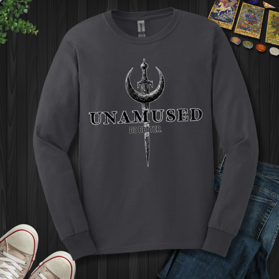 Completely Unamused Long Sleeve Tee