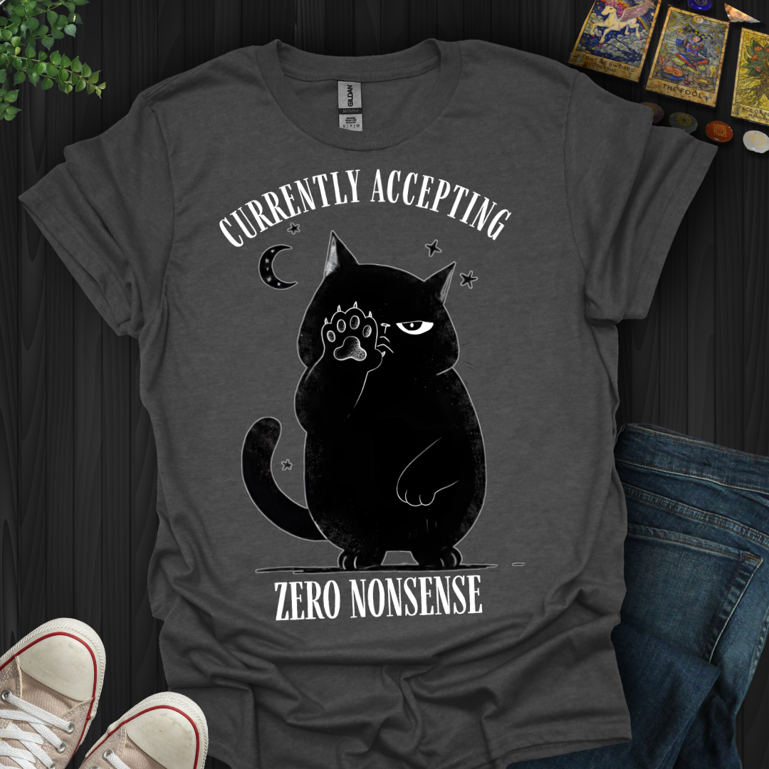 Currently Accepting Zero Nonsense T-Shirt