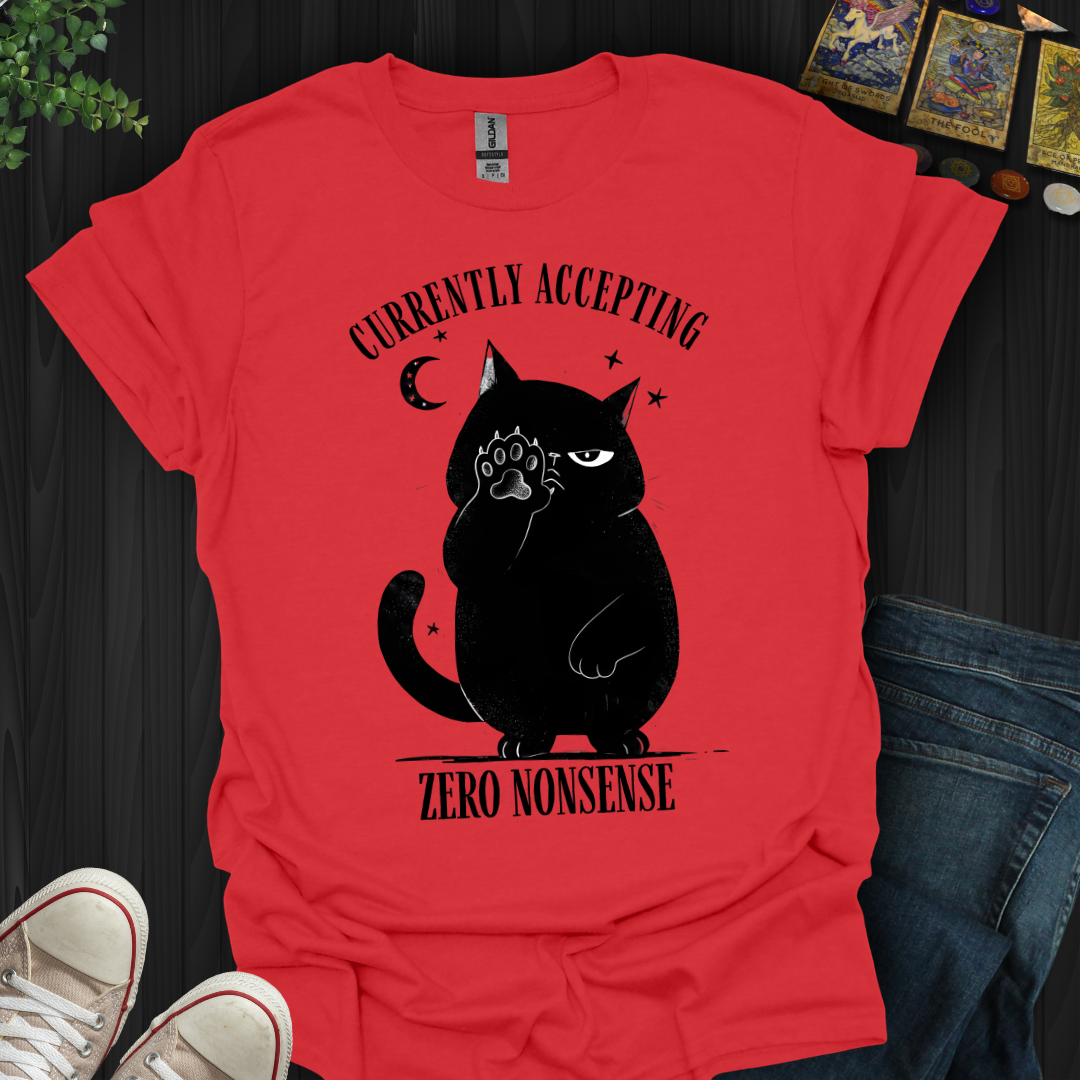 Currently Accepting Zero Nonsense T-Shirt