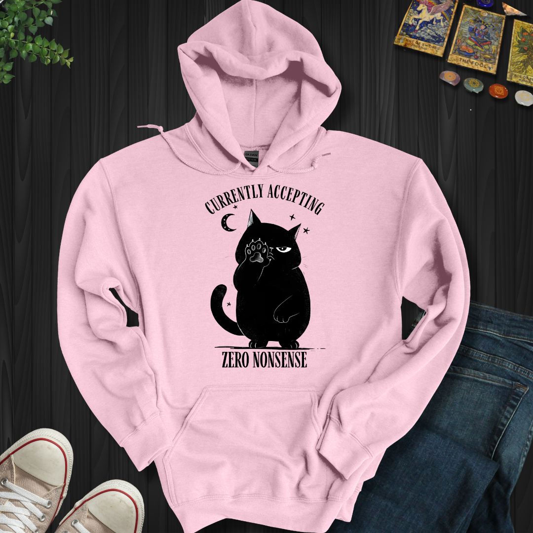 Currently Accepting Zero Nonsense Hooded Sweatshirt