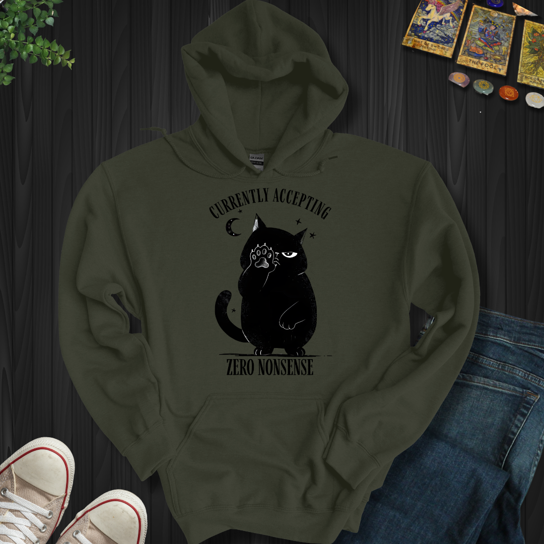 Currently Accepting Zero Nonsense Hooded Sweatshirt
