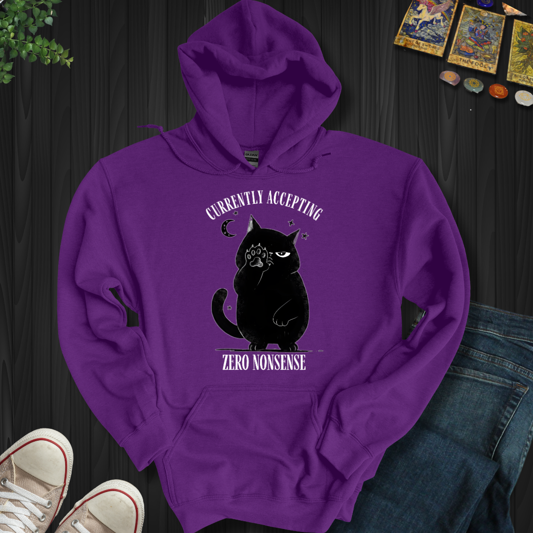 Currently Accepting Zero Nonsense Hooded Sweatshirt