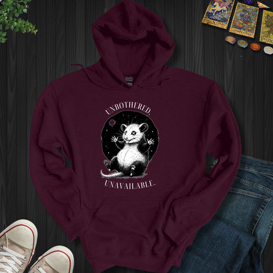 Unbothered. Unavailable Hooded Sweatshirt