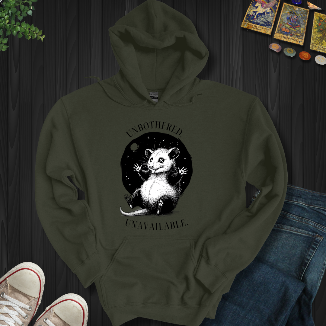 Unbothered. Unavailable Hooded Sweatshirt