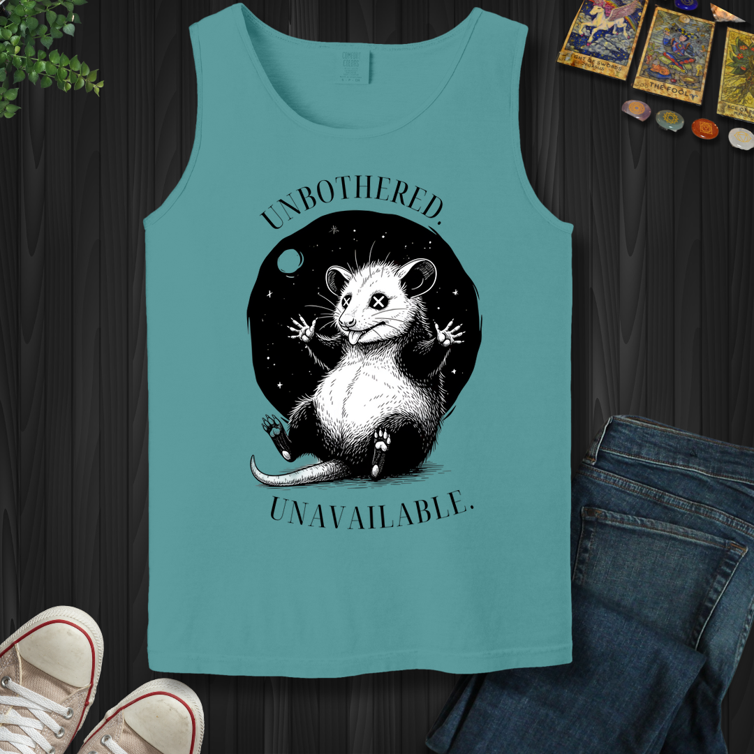 Unbothered. Unavailable Tank Top