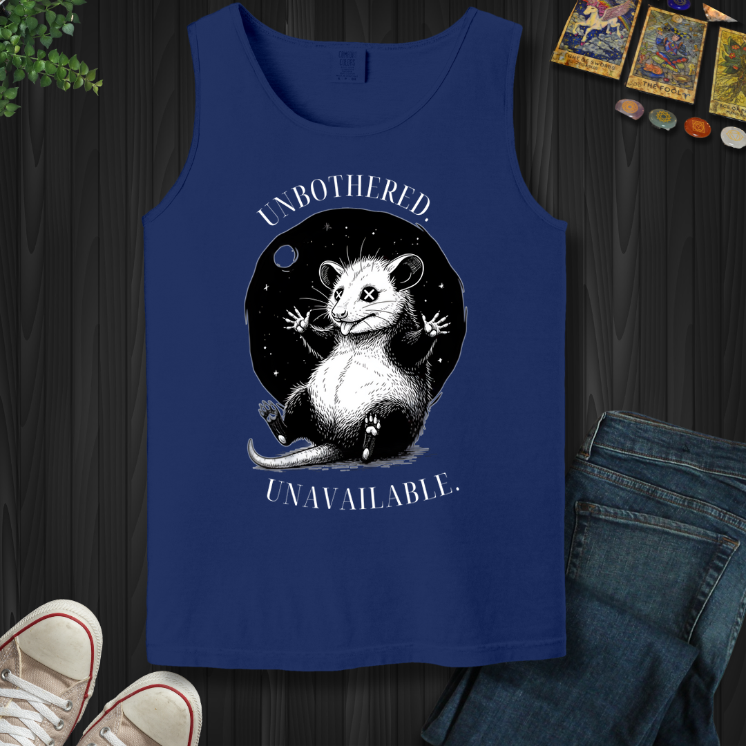 Unbothered. Unavailable Tank Top