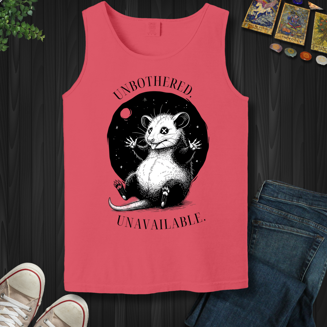 Unbothered. Unavailable Tank Top
