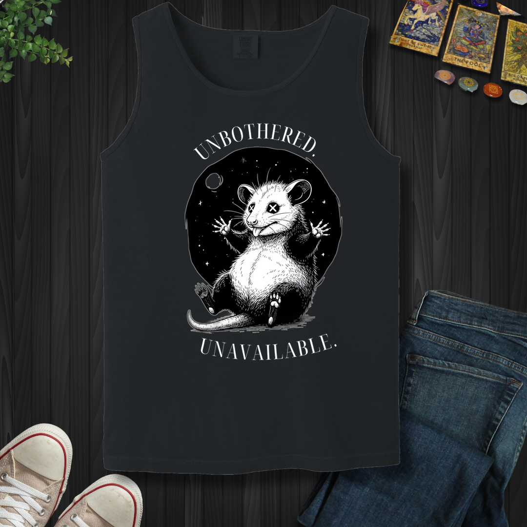 Unbothered. Unavailable Tank Top