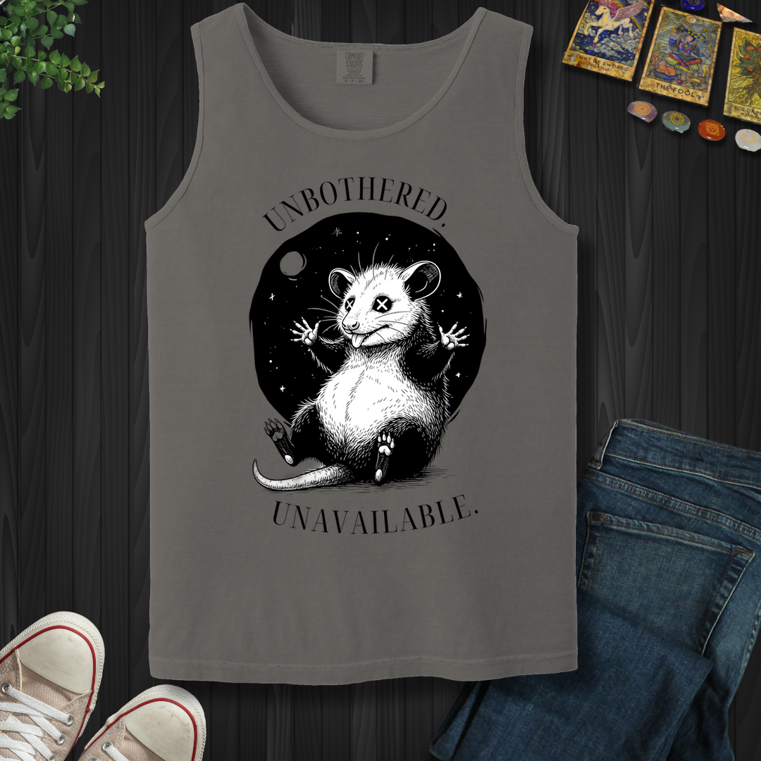 Unbothered. Unavailable Tank Top