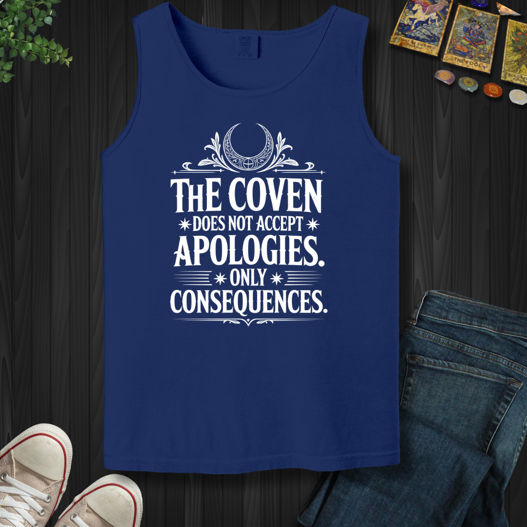 The Coven Does Not Accept Apologies Tank Top