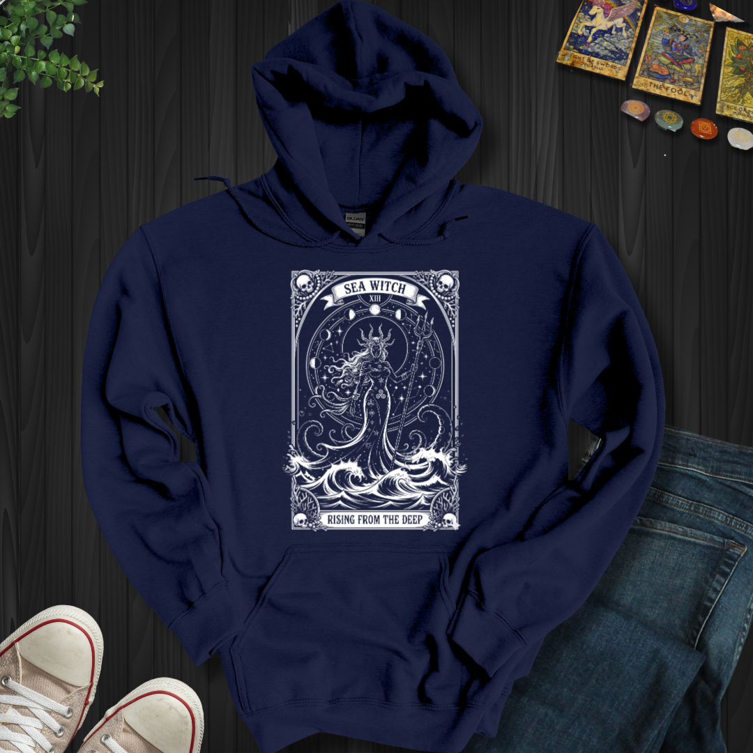 Sea Witch Tarot Hooded Sweatshirt