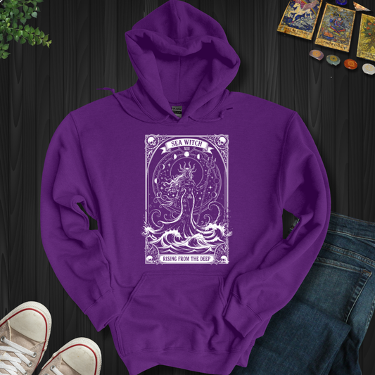 Sea Witch Tarot Hooded Sweatshirt