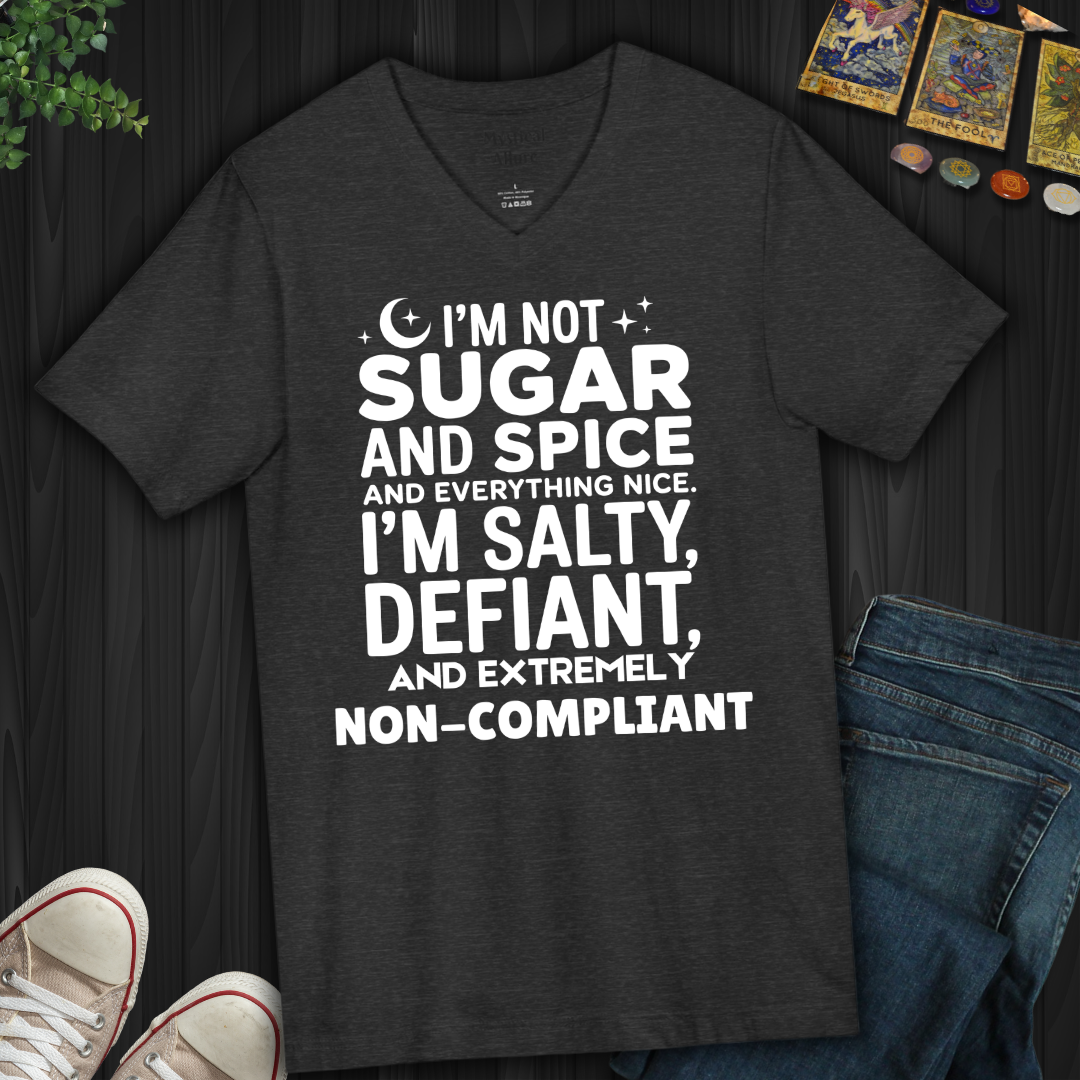 Extremely Non-Compliant V-Neck Tee