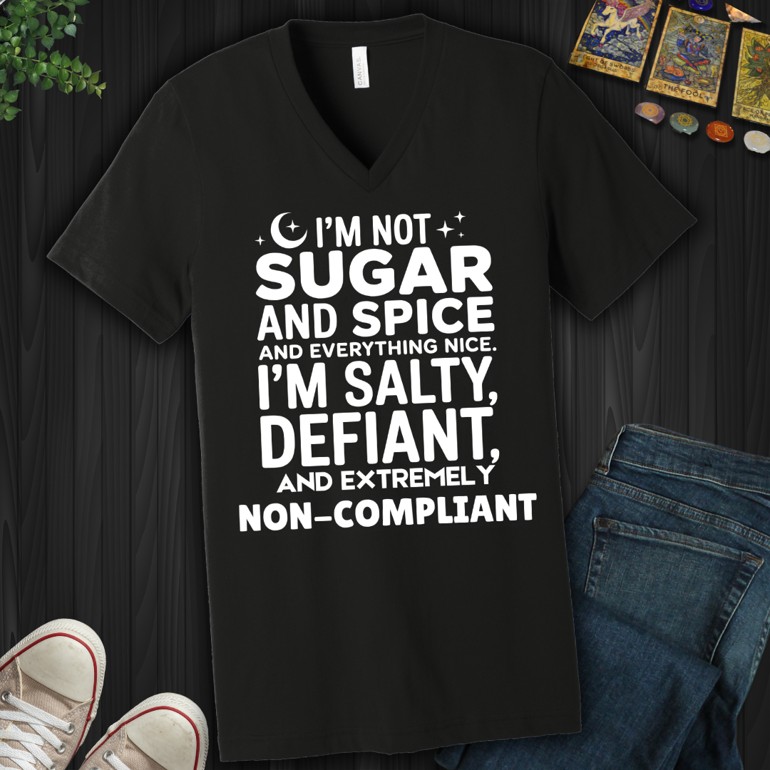Extremely Non-Compliant V-Neck Tee