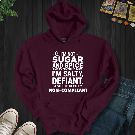 Extremely Non-Compliant Hooded Sweatshirt