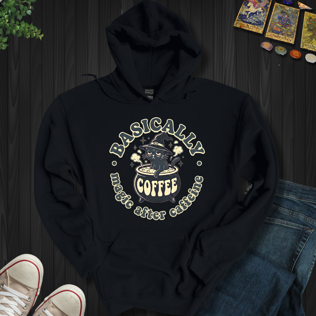 Magic After Caffeine Hooded Sweatshirt