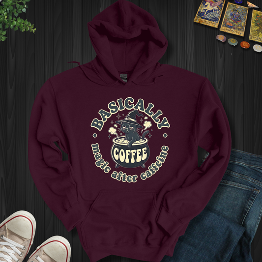 Magic After Caffeine Hooded Sweatshirt