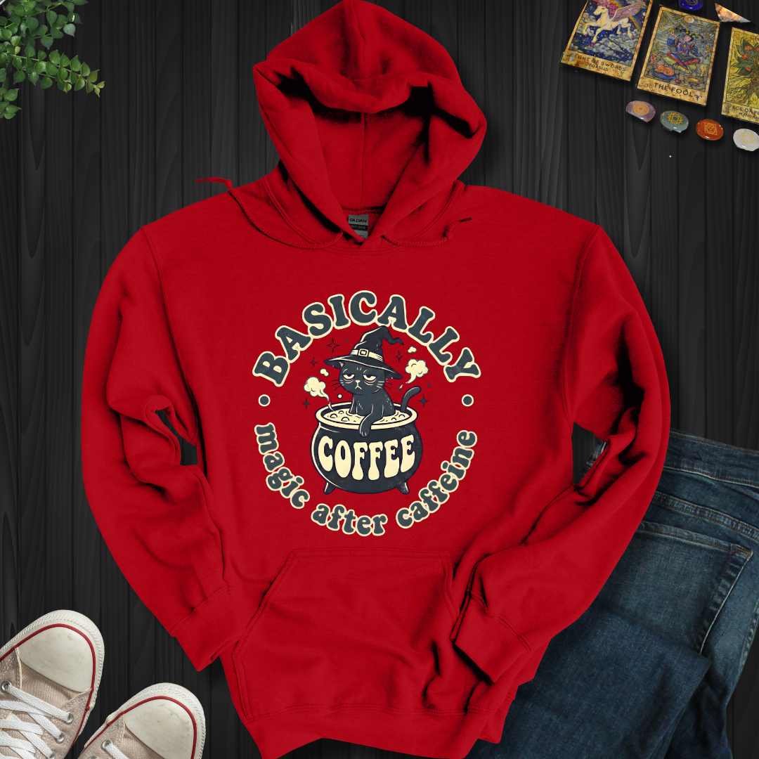 Magic After Caffeine Hooded Sweatshirt