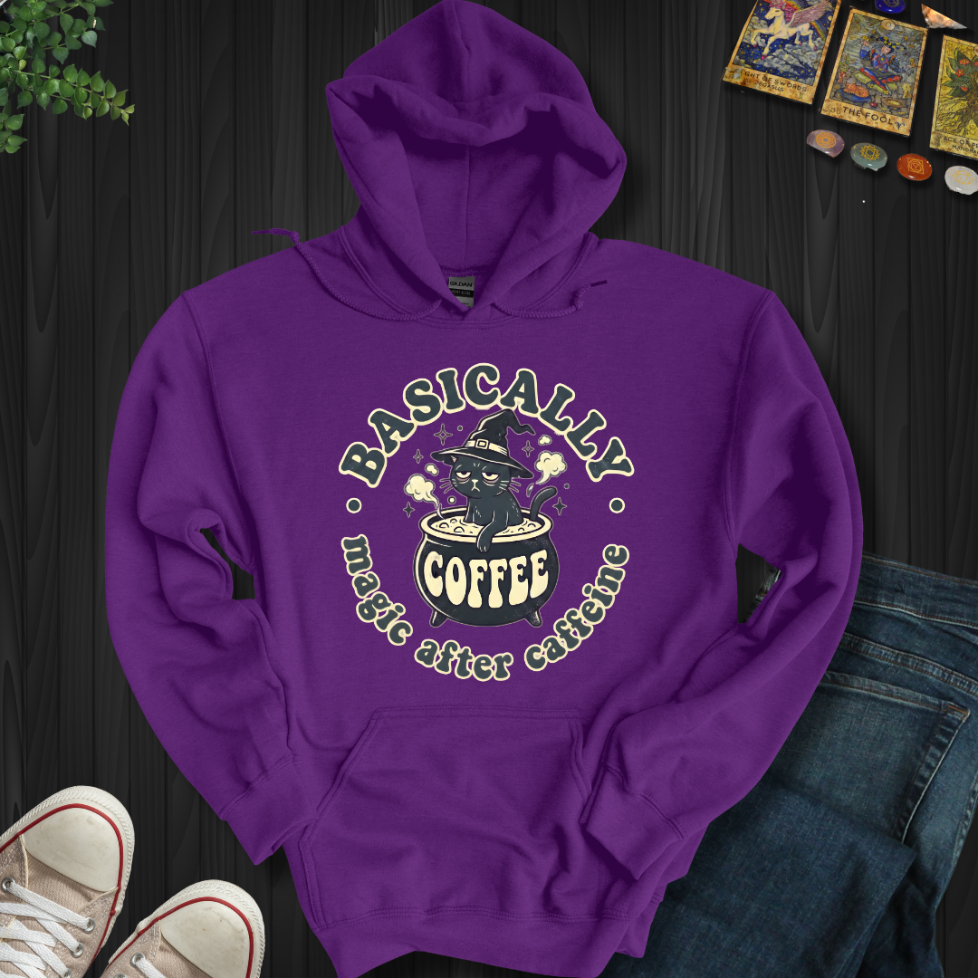 Magic After Caffeine Hooded Sweatshirt