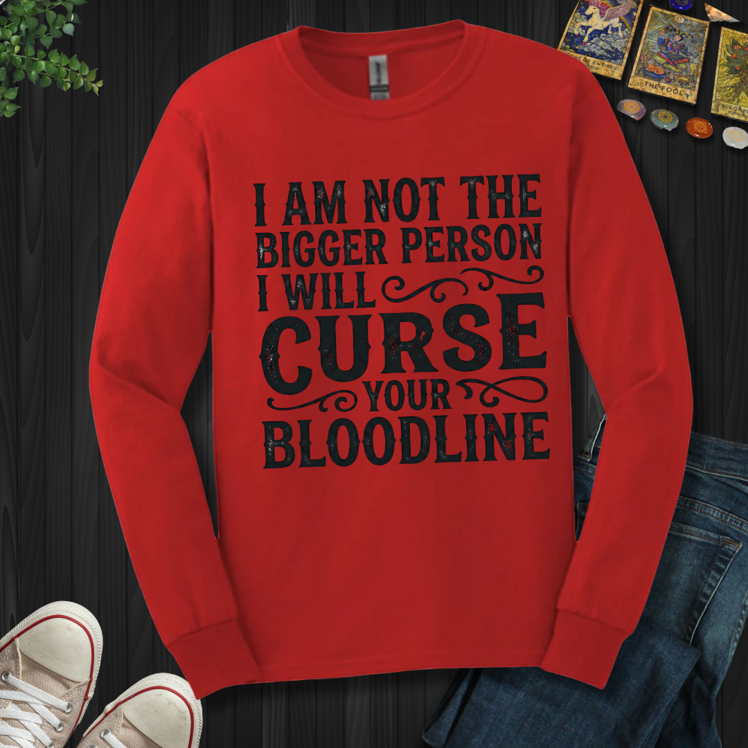 Curse Your Bloodline Long Sleeve Tee