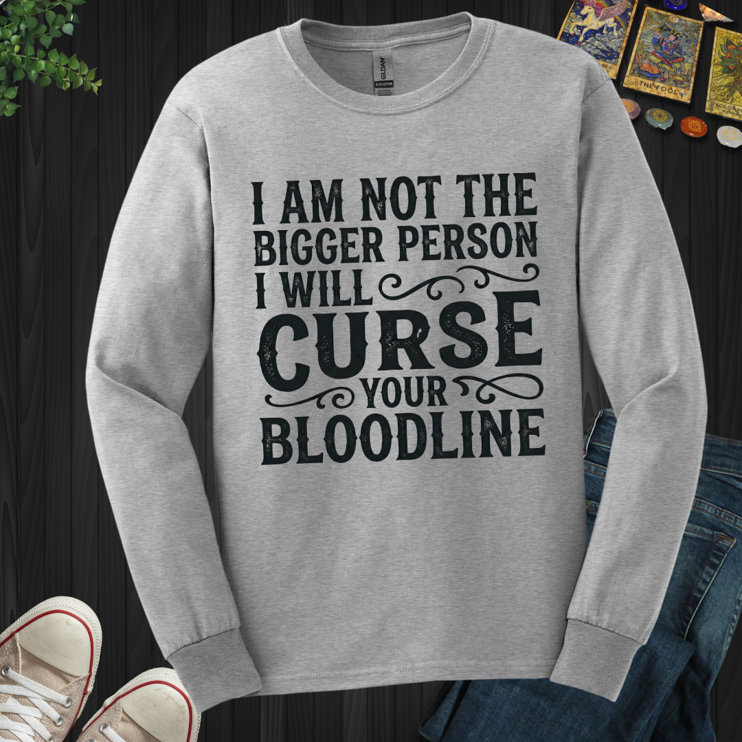 Curse Your Bloodline Long Sleeve Tee