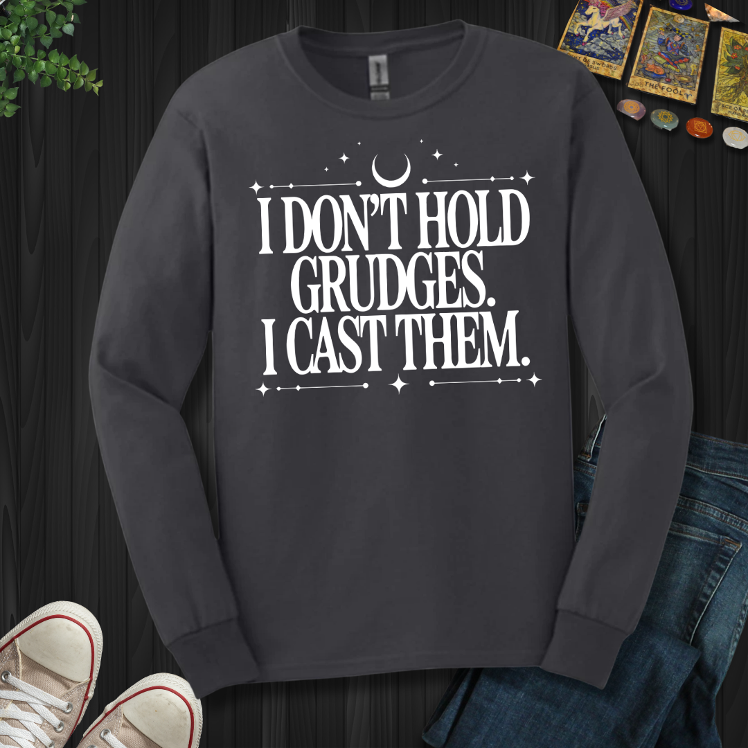 I Don't Hold Grudges Long Sleeve Tee
