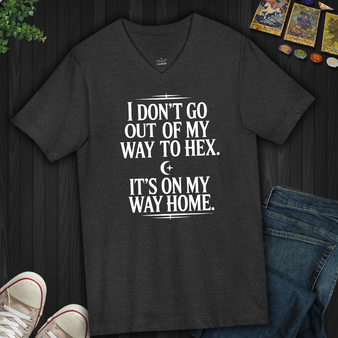 Not Out Of My Way V-Neck Tee