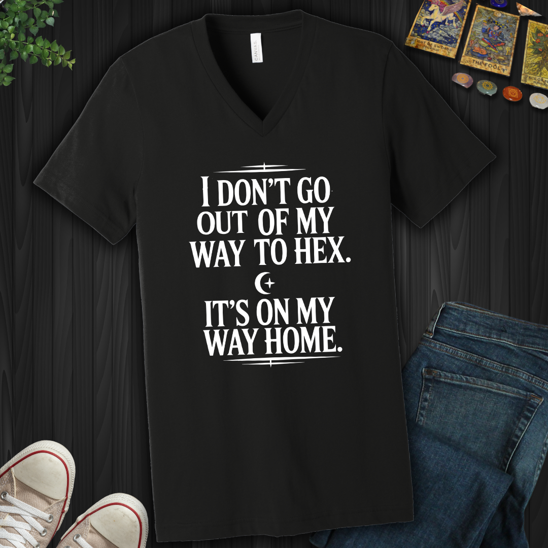 Not Out Of My Way V-Neck Tee