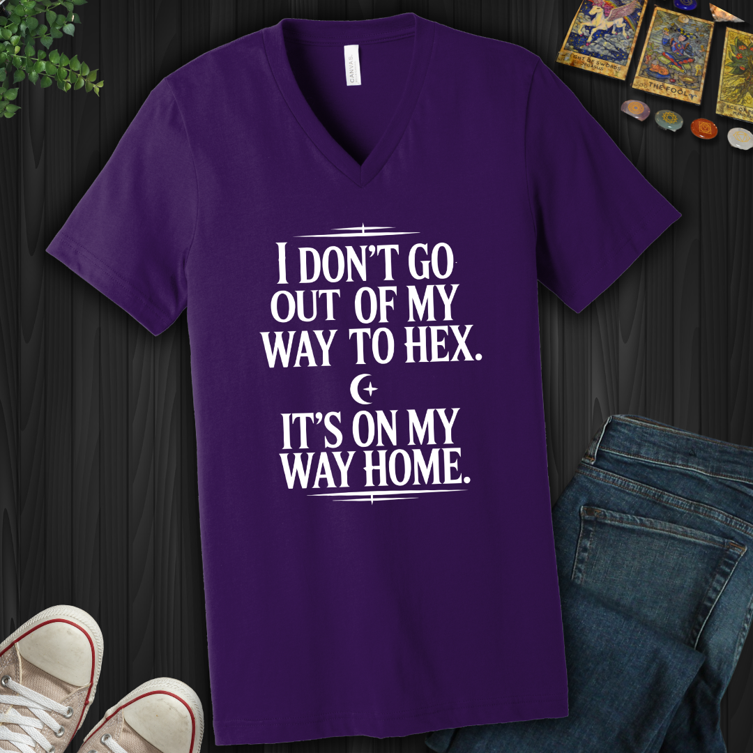 Not Out Of My Way V-Neck Tee