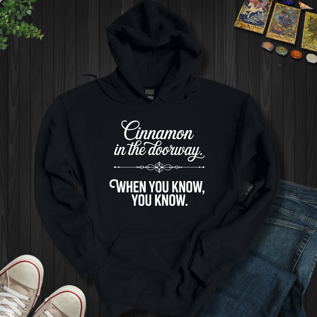 Cinnamon In The Doorway  Hooded Sweatshirt