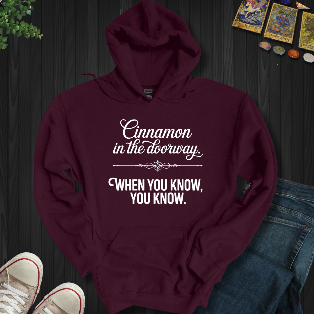 Cinnamon In The Doorway  Hooded Sweatshirt